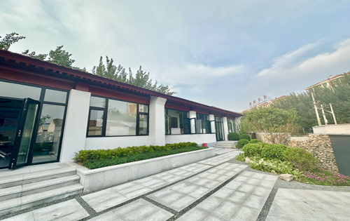 青旅新发地乡创会客厅套院办公庭院